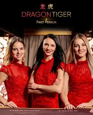 First Person Dragon Tiger by Evolution at Neptune Play Casino