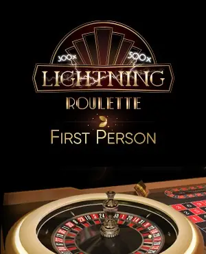 First Person Lightning Roulette by Evolution at Neptune Play Casino
